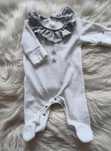 Pajac welurowy Tiny Baby rozmiar 56