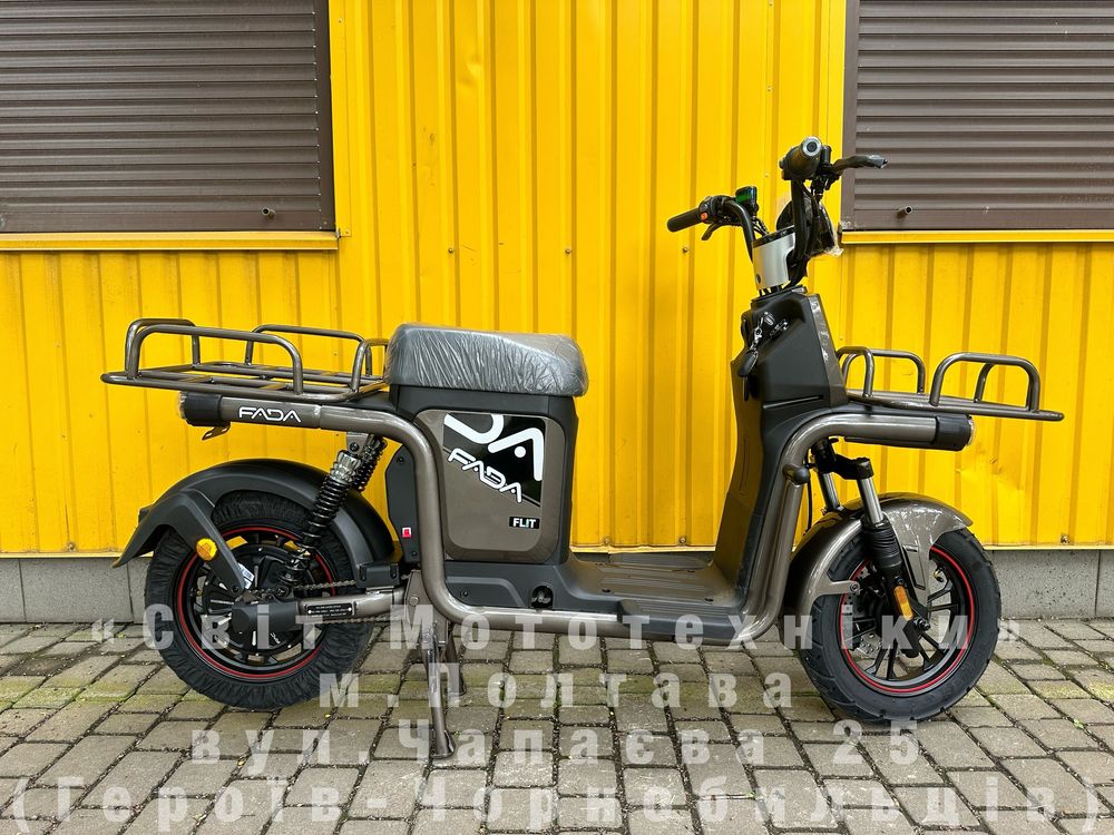 Новий електровелосипед Fada Flit 2 2025р. 1000W 72V20Ah Cargo грузовий