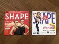 Trening shape joga, workout - 2 płyty DVD