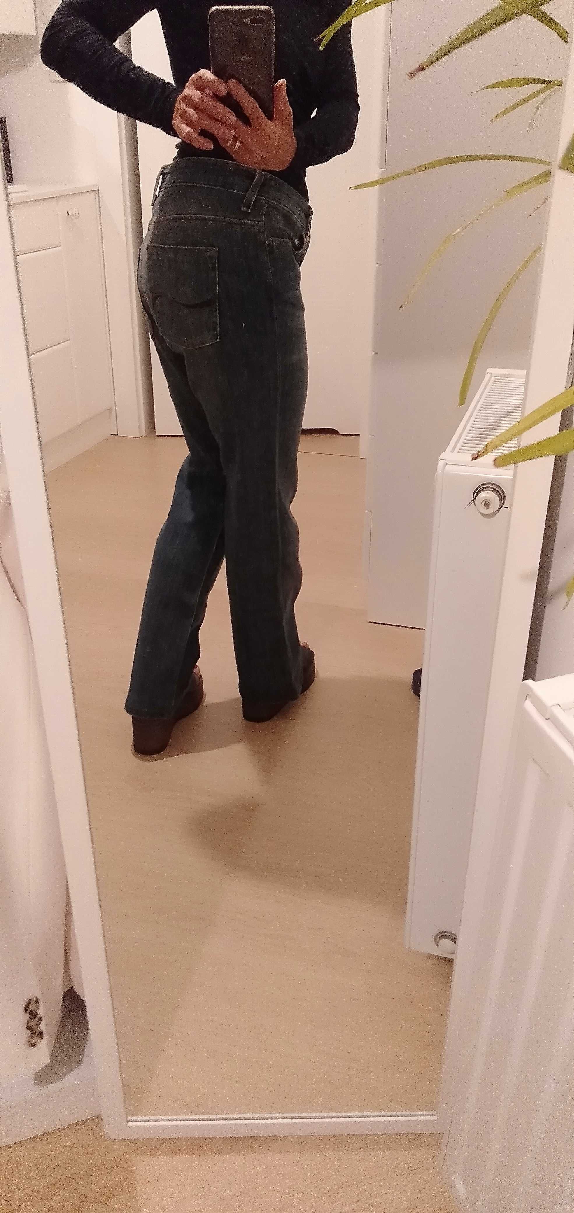 Spodnie LEE damskie r. 36 (30/30) szerokie nogawki