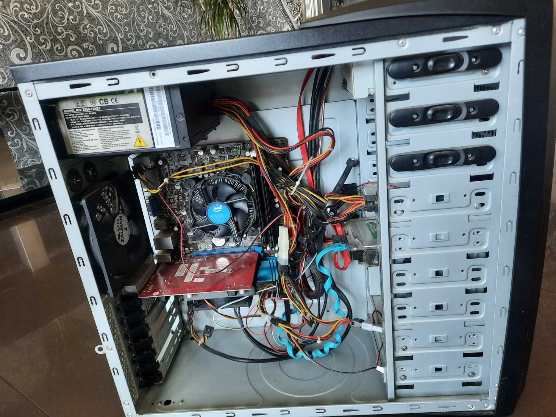 Компьютер, Intel Core I7, память 16 Gb, SSD 256, HDD 1 Tb