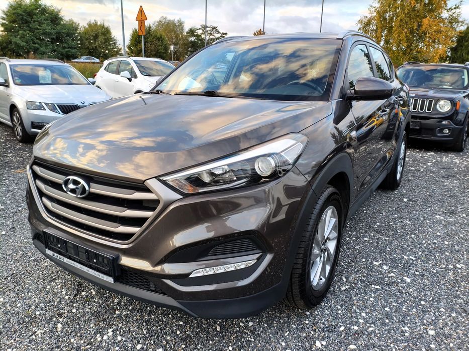 Hyundai Tucson 1.6 turbo 177KM * bezwypadkowy * navi * kamera * serwisowany