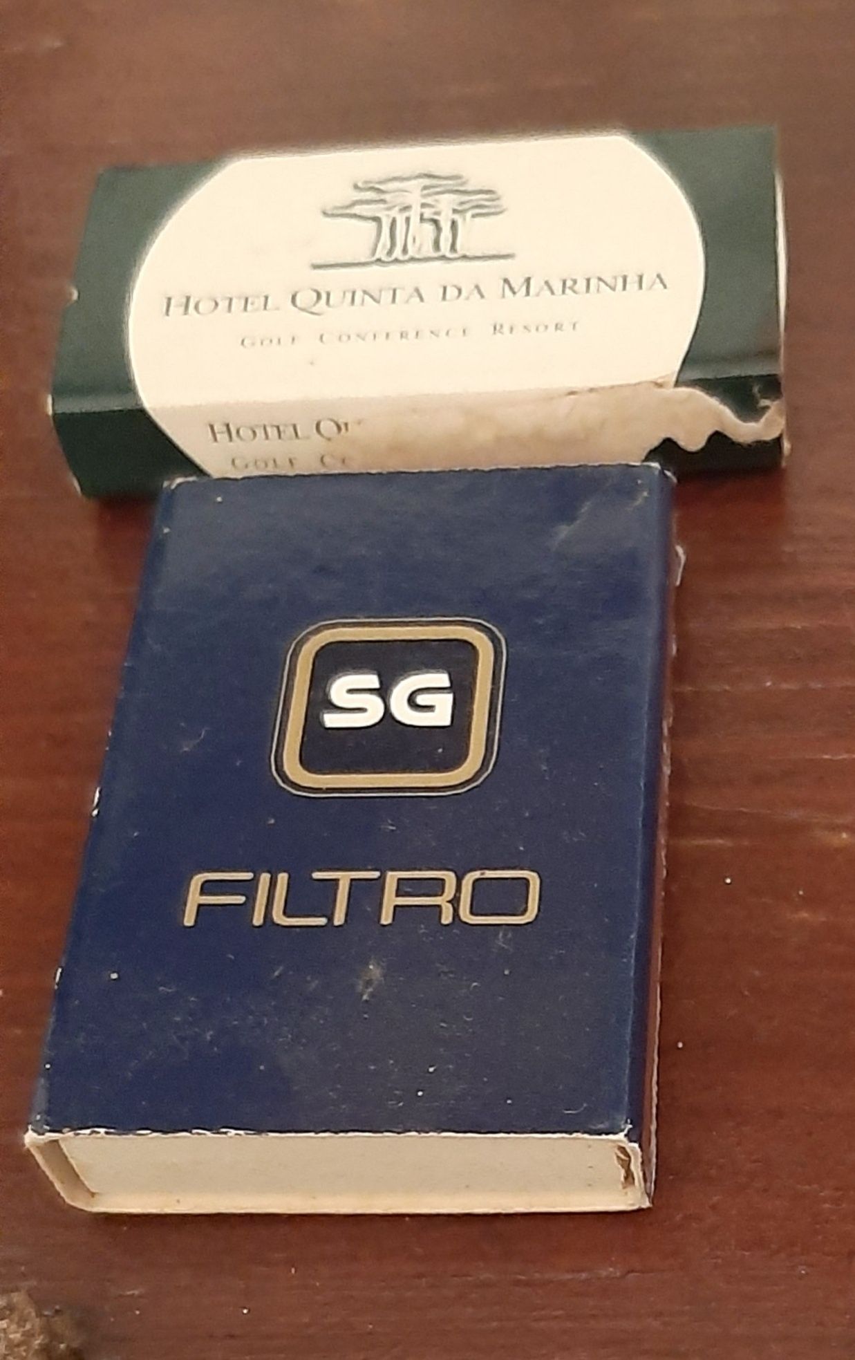 2 caixas de Fósforos anos 80