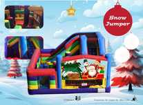 Insufláveis Temática Natal -Rena/Snowboard Mecânico