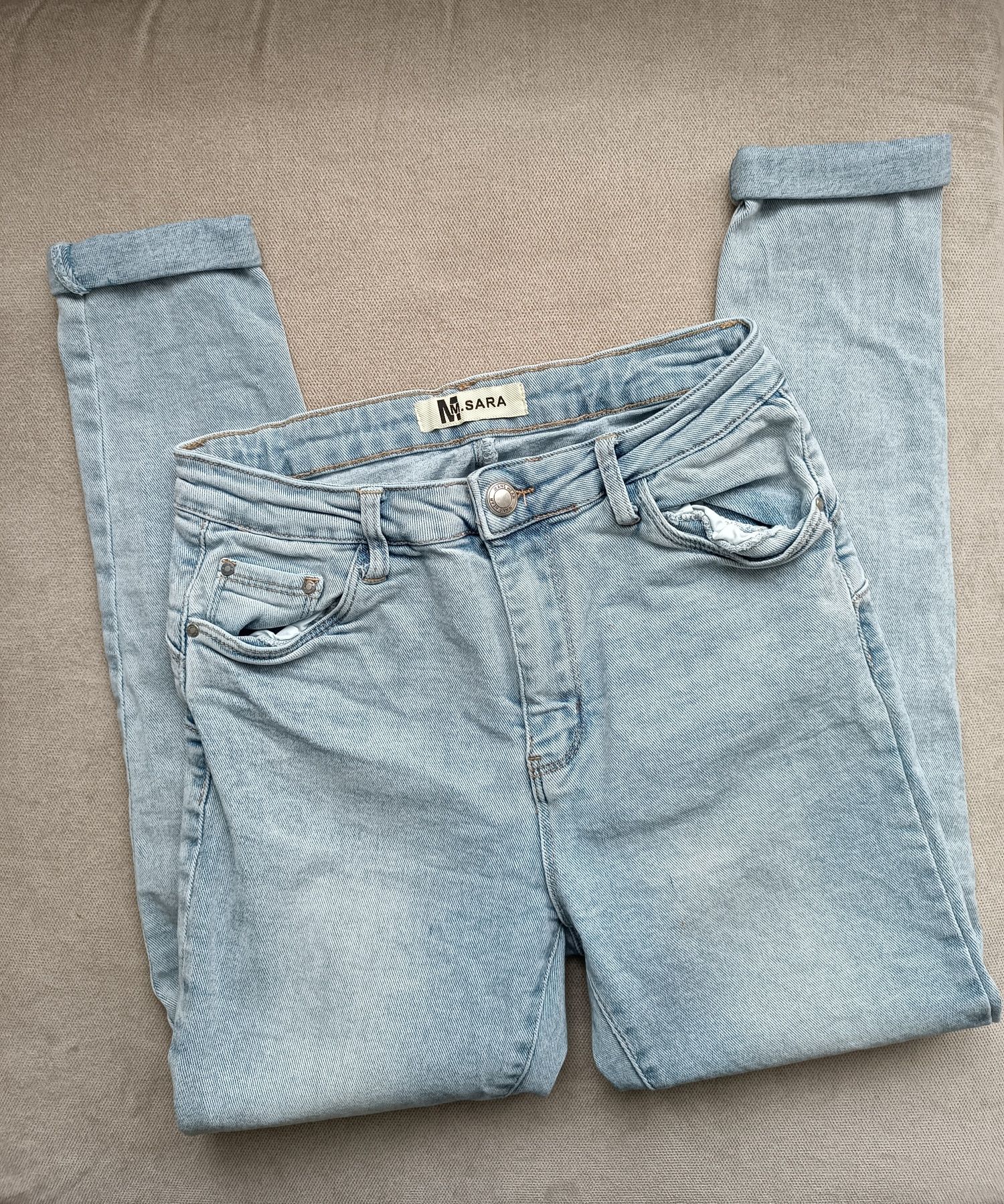 Spodnie M. Sara 30 jeansy S/M push up