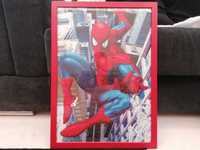 Quadro em puzzle do Homem aranha