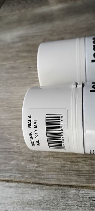 Farba do grzejników w sprayu biała mat Jeger