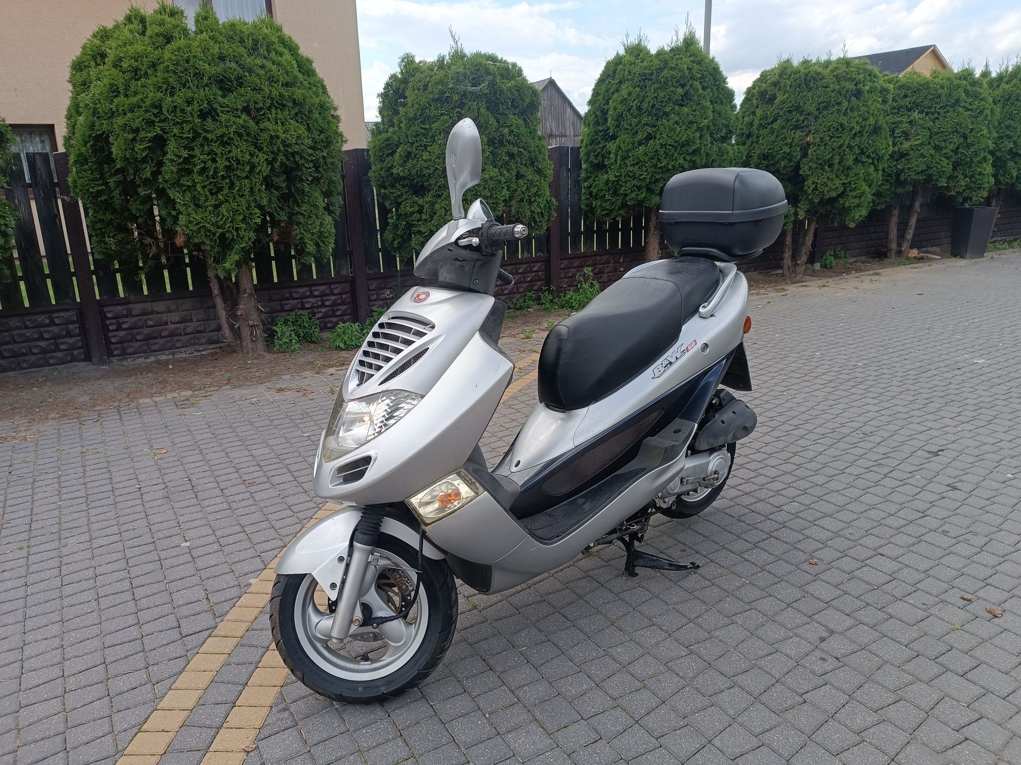 Kymco 8S 2t zamiana zamienię motocykl quad cross prl auto bus
