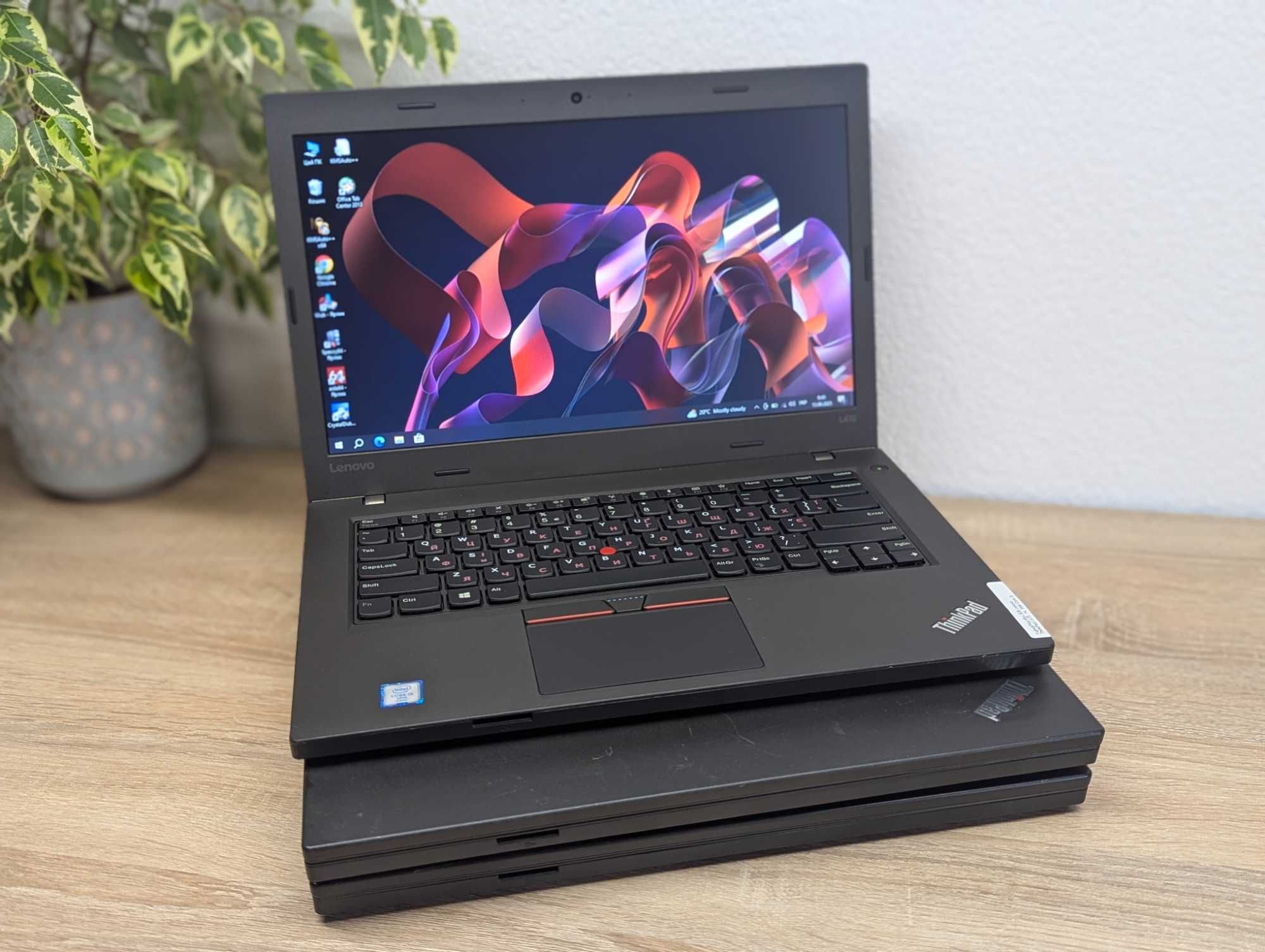Ноутбук Б/В Lenovo ThinkPad L470: 14/i5-6300U/8GB DDR4/128Gb(L77)