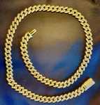 Łańcuszek Diamentowy Miami Cuban Link – 10k Złoto