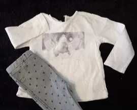 4 camisolas bebé varias: 12-15 meses