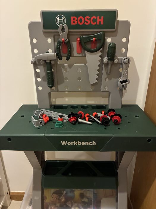 Oficina de trabalho Bosch para brincar