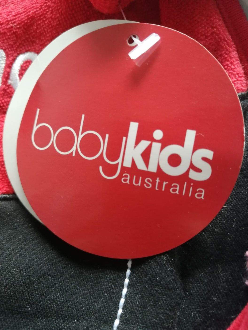 Baby kids Australia, Mikołajki, święta, śliniak, mikołaj