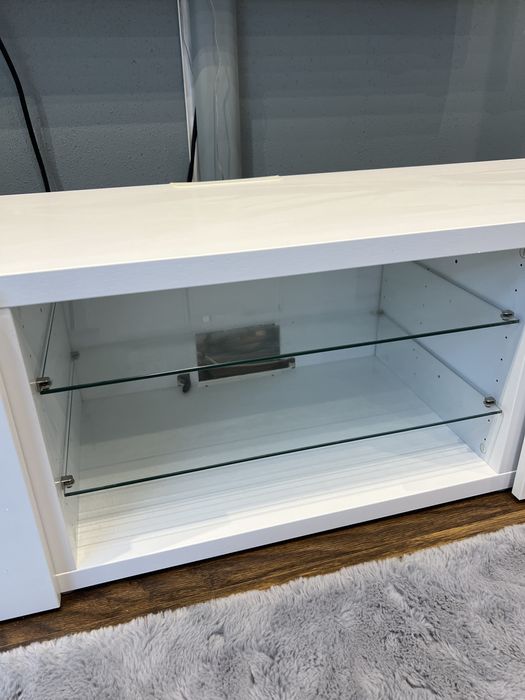 Komoda Szafka RTV IKEA Besta Biała