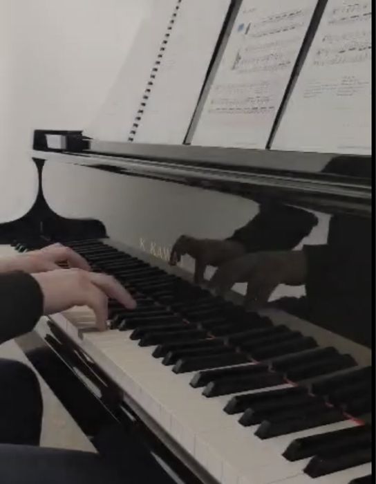 Nauka gry na pianinie, keyboardzie