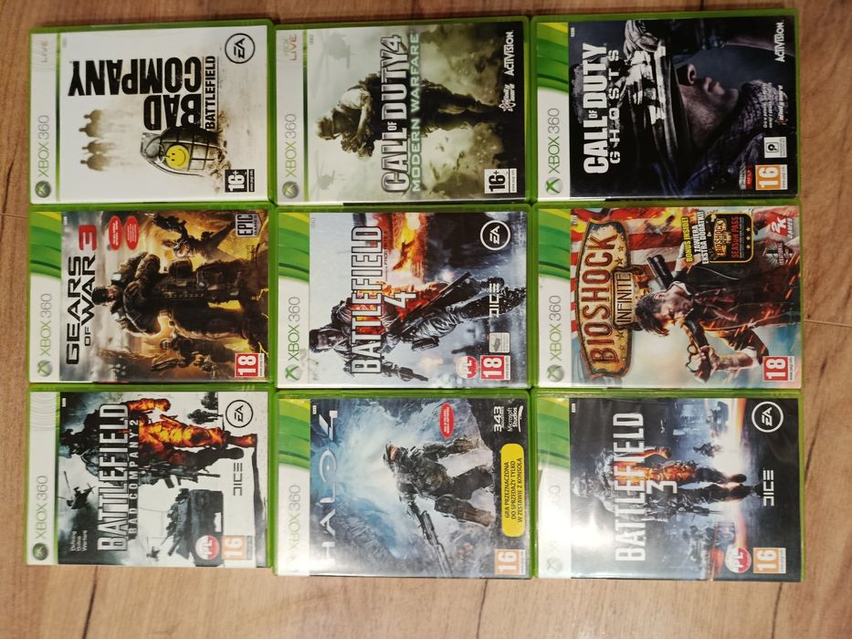 Zestaw Gier Xbox 360