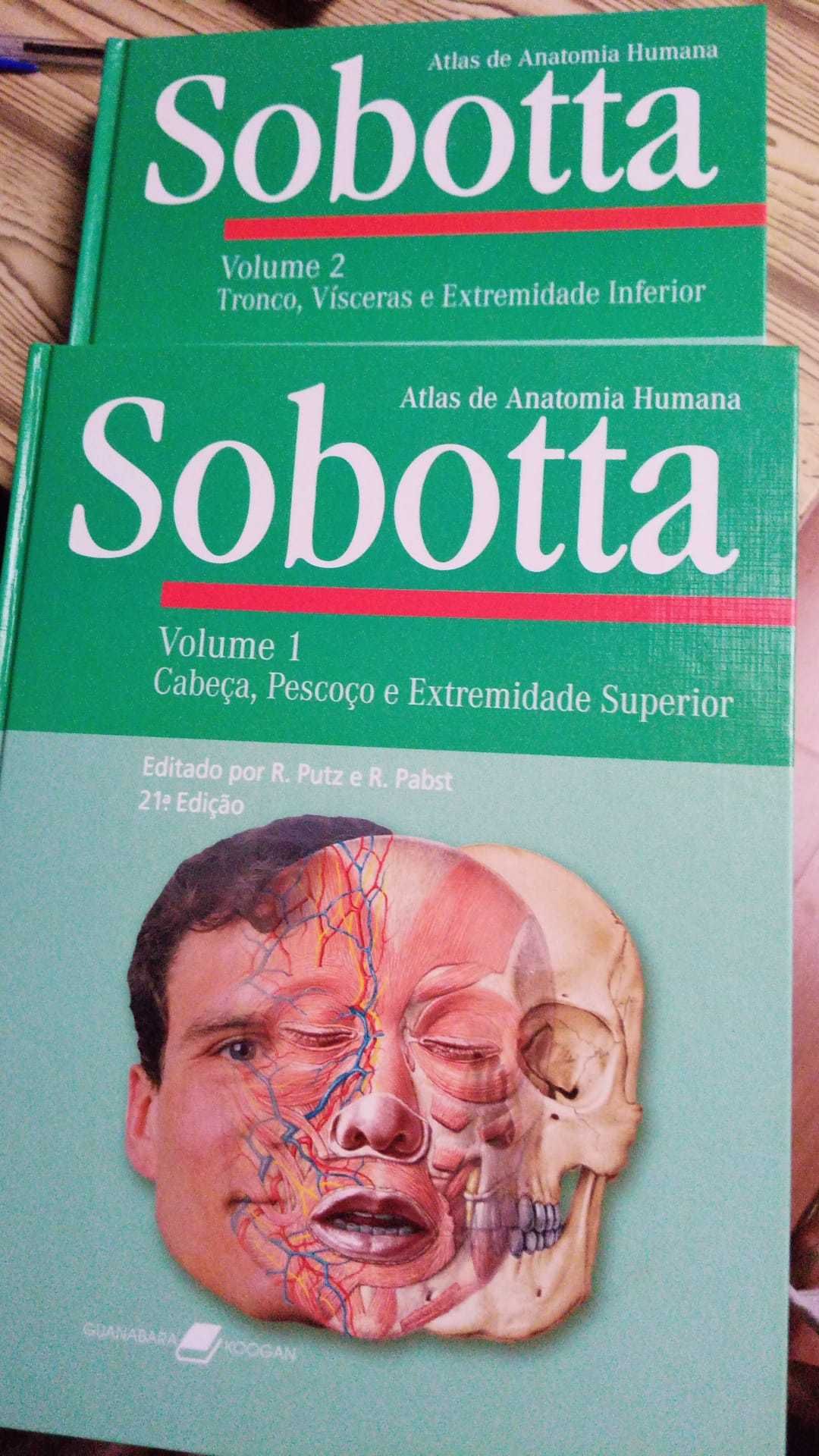 Sobotta  21ª Edição Volumes 1 e 2