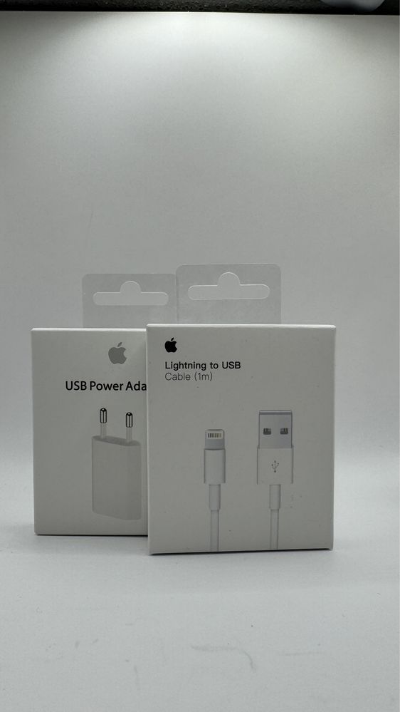 Ladowarka Adapter 5W Iphone + Kabel Ligthning-USB A 1 M