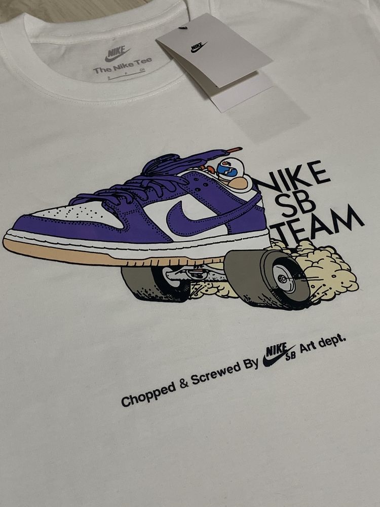 Футболка Nike SB Dunk Team T-Shirt White