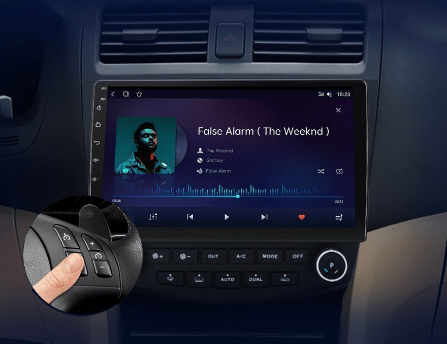 Radio nawigacja Honda Accord 7 2003 - 2008 Carplay Android 6GB 128GB