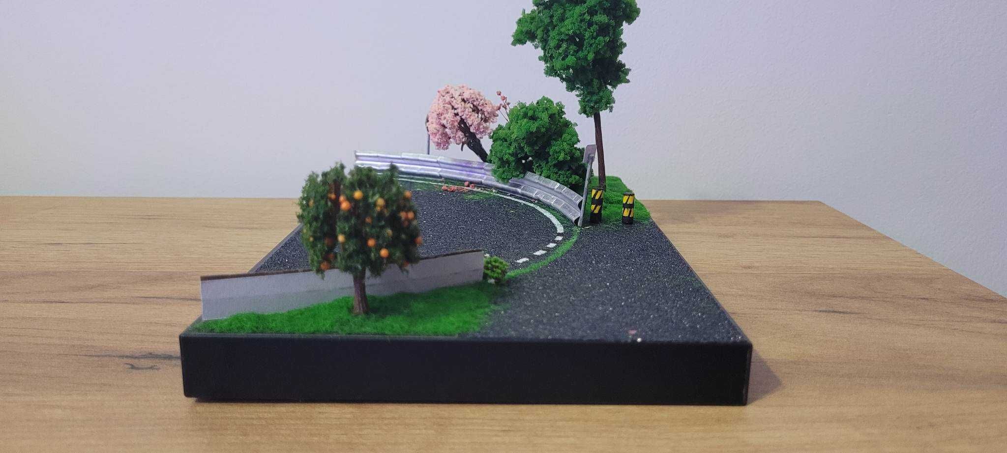 Diorama do modeli hot wheels inno64