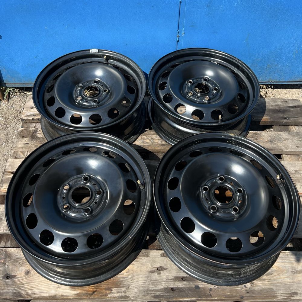 5х112 r16 диски металеві оригінал VW !