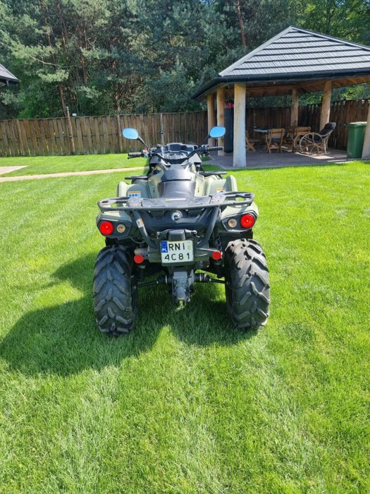 Can-am  Outlander PRO 650/800  super stan zarejestrowny