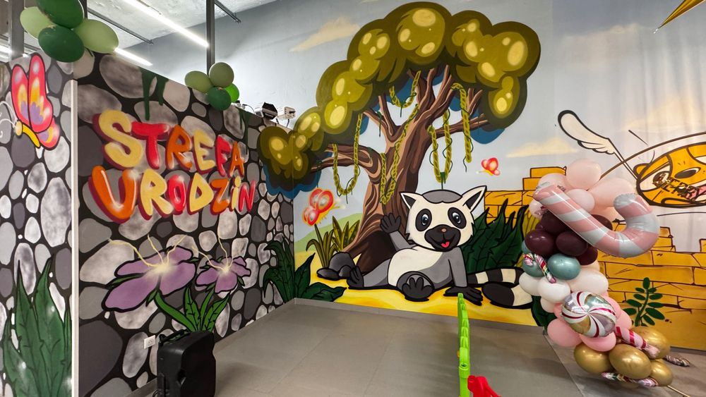 Malowanie artystyczne ścian, Mural, Graffiti