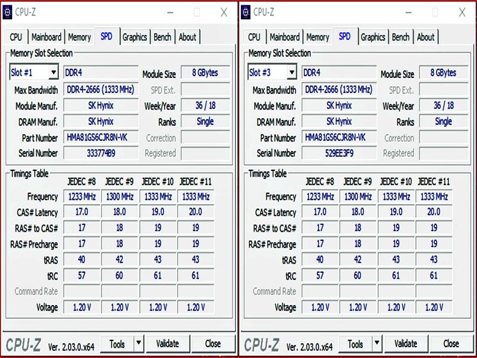 DDR4 16GB HyniX 2666v