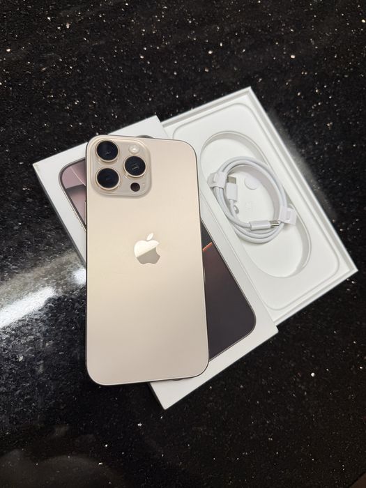 Iphone 16 pro Max 256 Desert Titanium-ИДЕАЛ