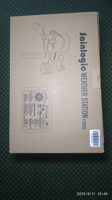 Профессиональная беспроводная метеостанция Sainlogic,метеостанция 7в1