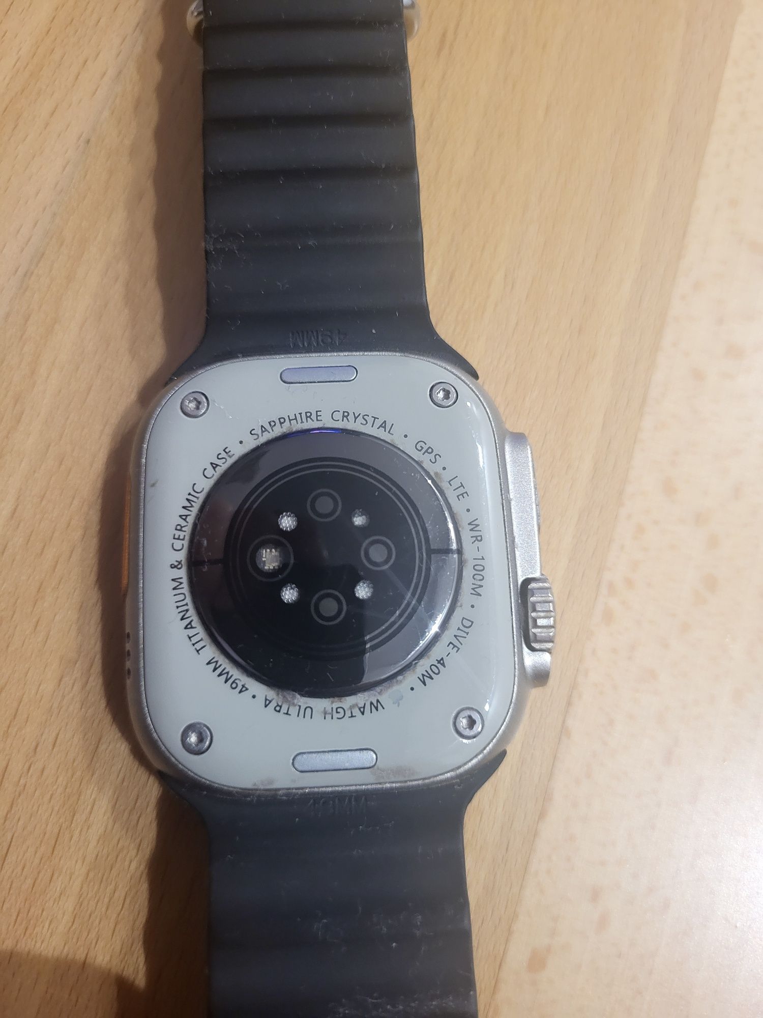 apple watch ultra 2,  uszkodzony,  replika, zamiennik