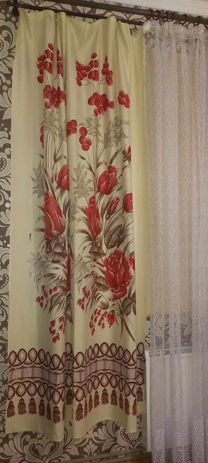 Штори різні б/у.