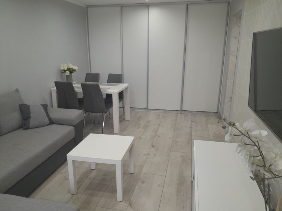 Mieszkanie dwupokojowe z dodatkowym pomieszczeniem oraz balkonem