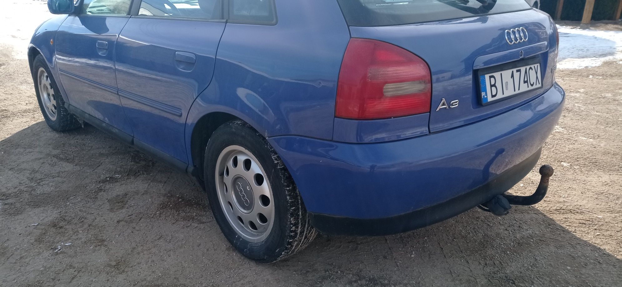 Audi a3 8l silnik 1.8 zderzak maska lampy drzwi fotele