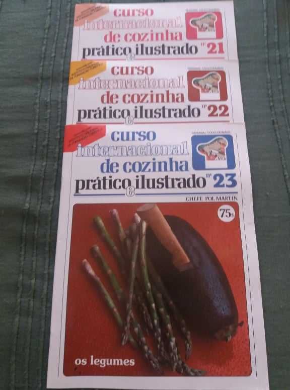 Curso Internacional de Cozinha - Chefe Pol Martin - 49 volumes e capas