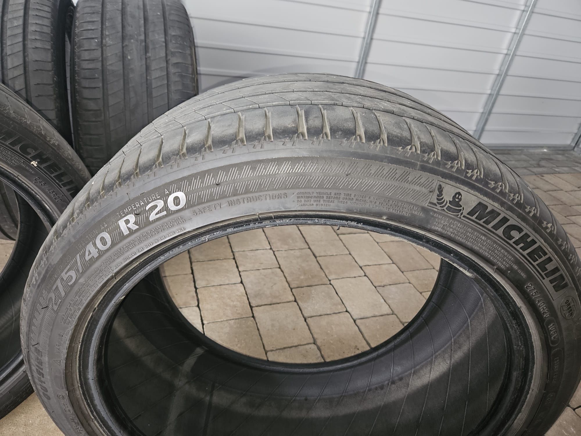 Opony letnie Michelin Latitude Runflat 245/45/20 i 275/40/20