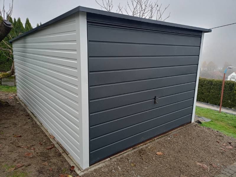 Garaże blaszane, domki ogrodowe oraz wiaty garażowe