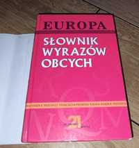 Słownik wyrazów obcych EUROPA Miłosz Jarosz