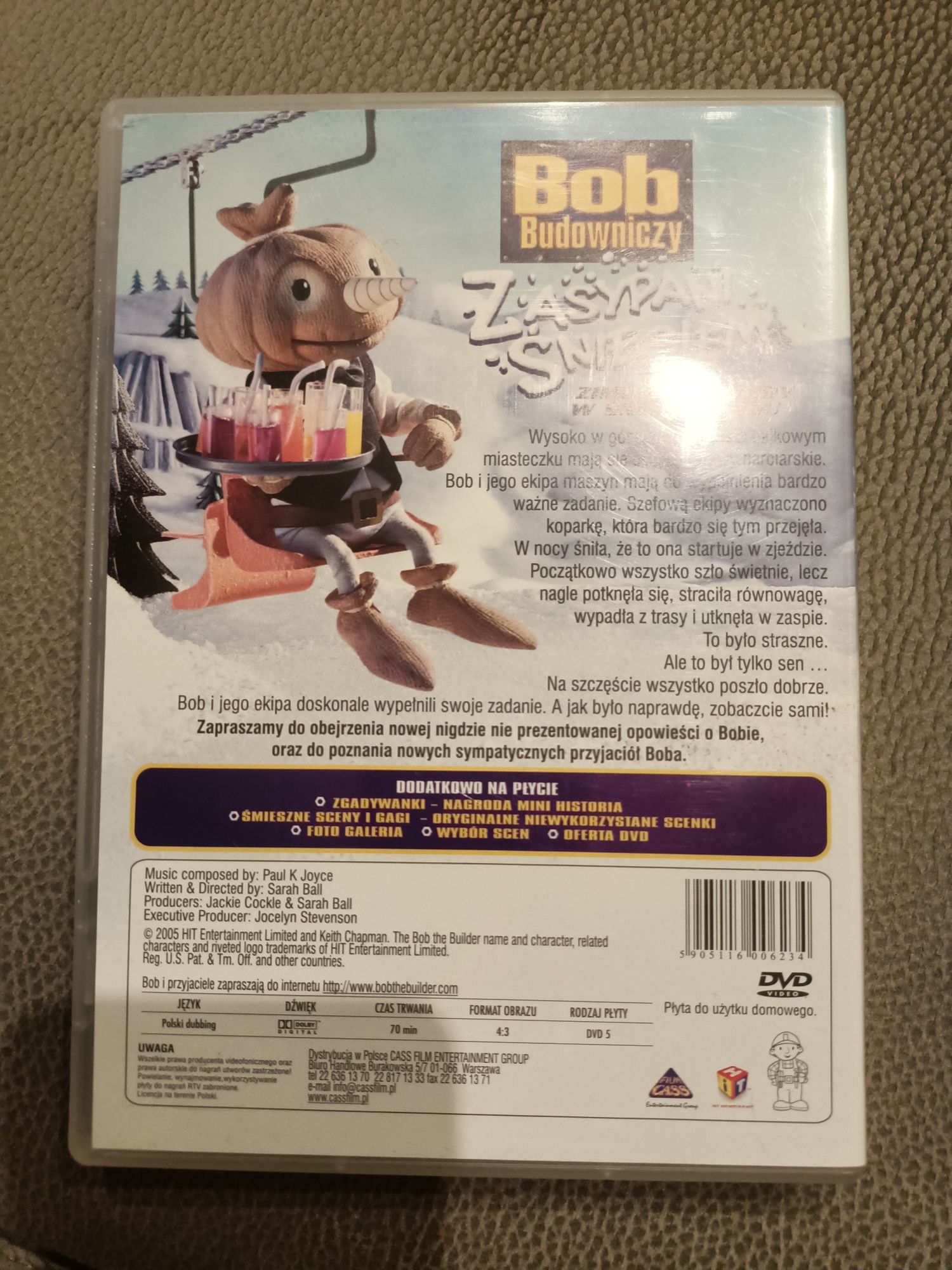 Bajki DVD Bob Budowniczy