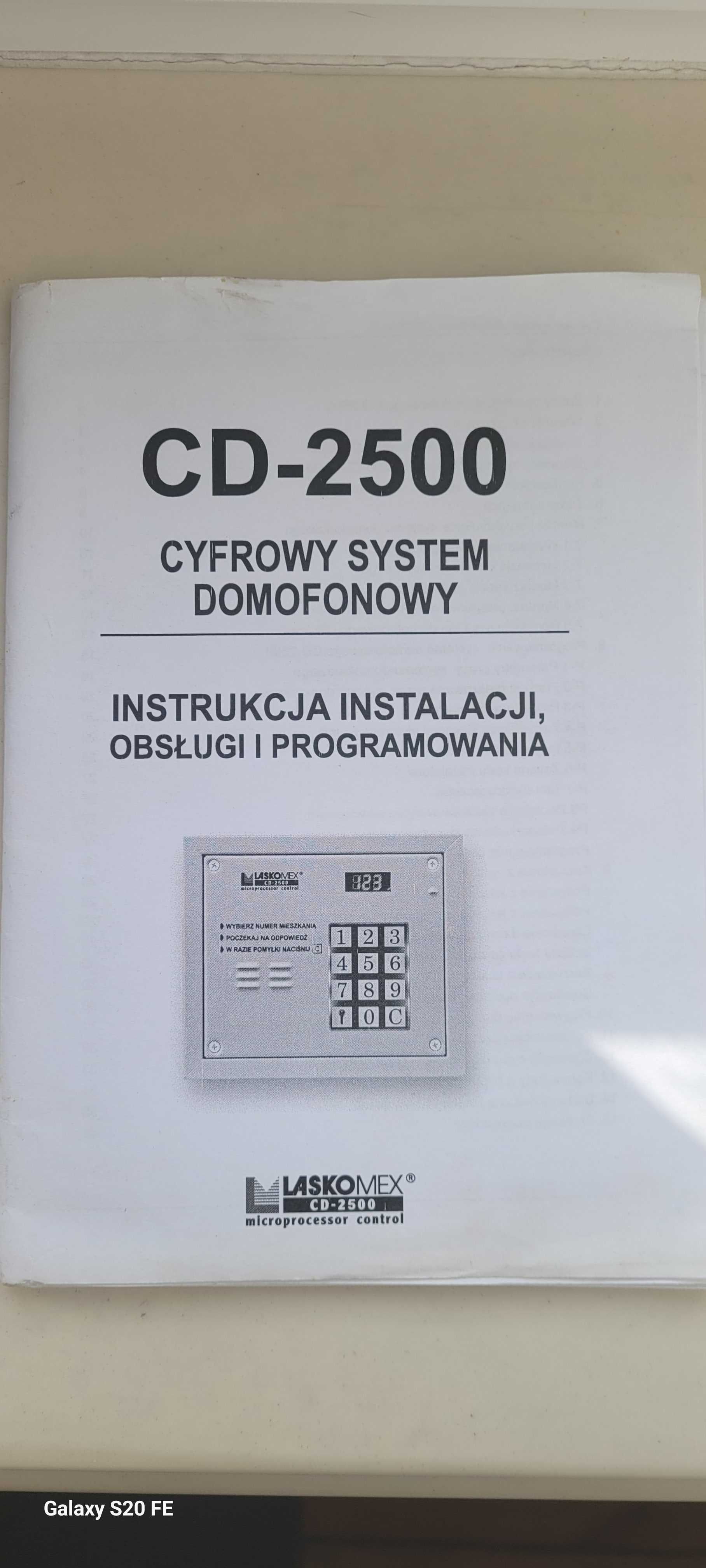Cyfrowy System Domofonowy CD-2500 LASKOMEX