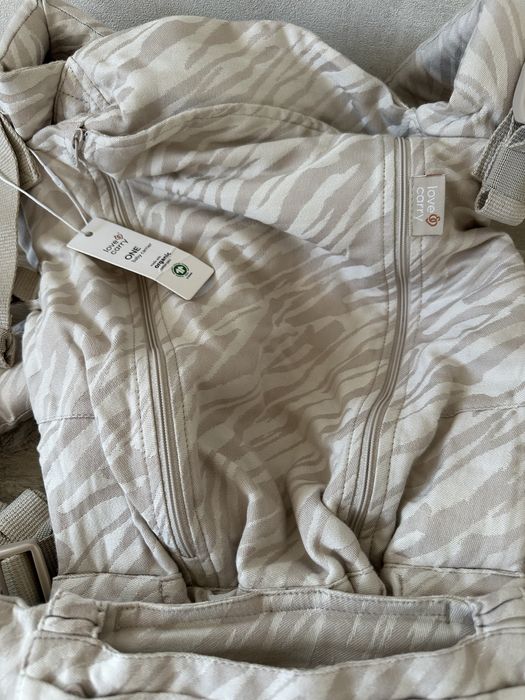 Ерго рюкзак ONE Cotton+Bamboo Пустеля  love carry