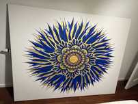 Malarstwo Obraz 180 x 140 cm