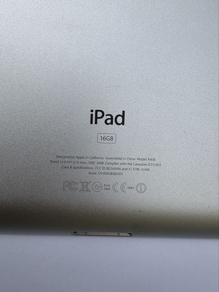 iPad apple stary model