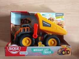 Dickie toy ciężarówka Volvo weight lift truck