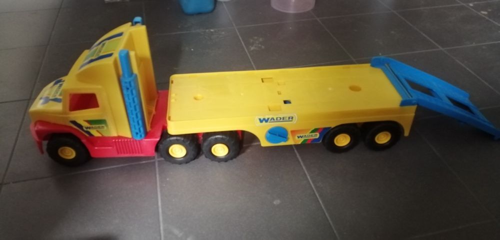 Zabawki Wader Ciężarówki z przyczepą, Wywrotka