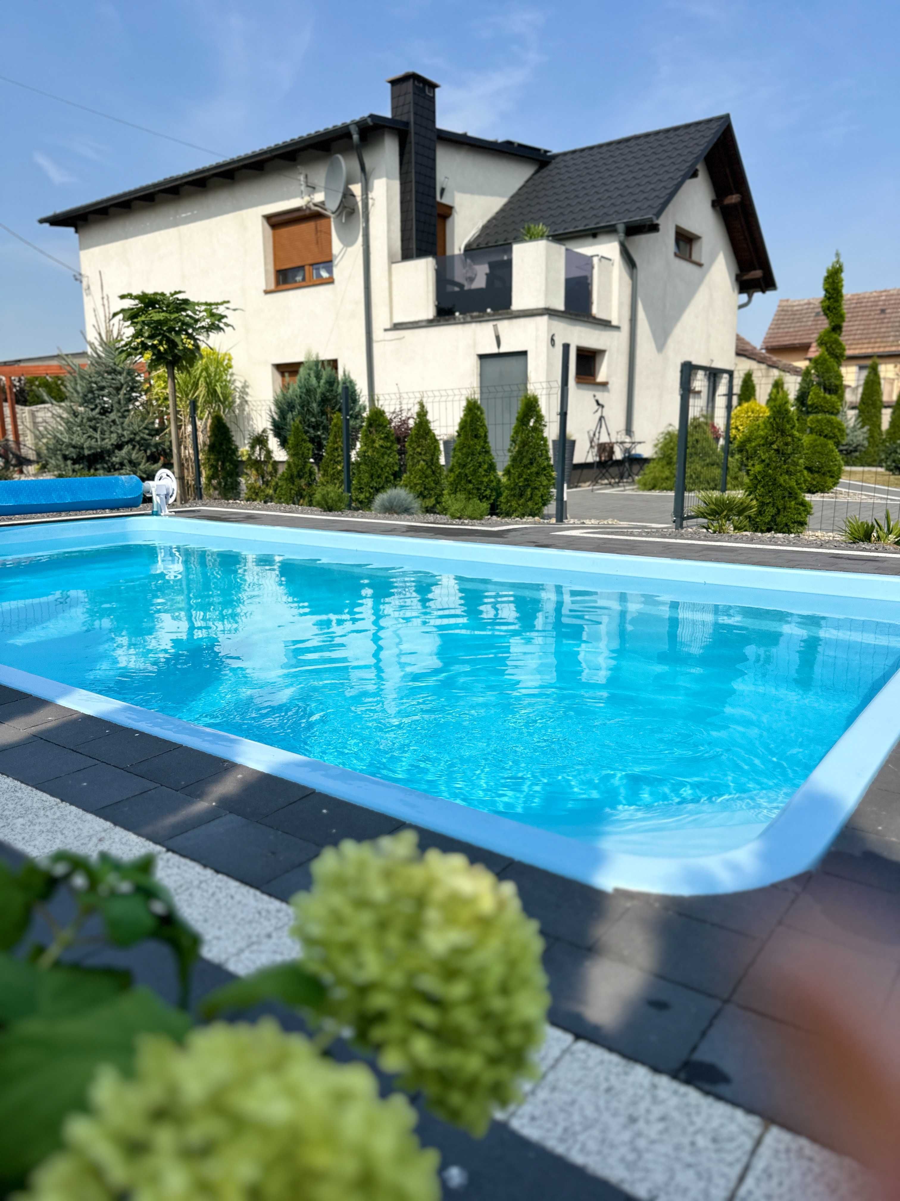 Basen Ogrodowy z laminatu, poliestrowy 5,0x3,2x1,55 od ręki, PRODUCENT