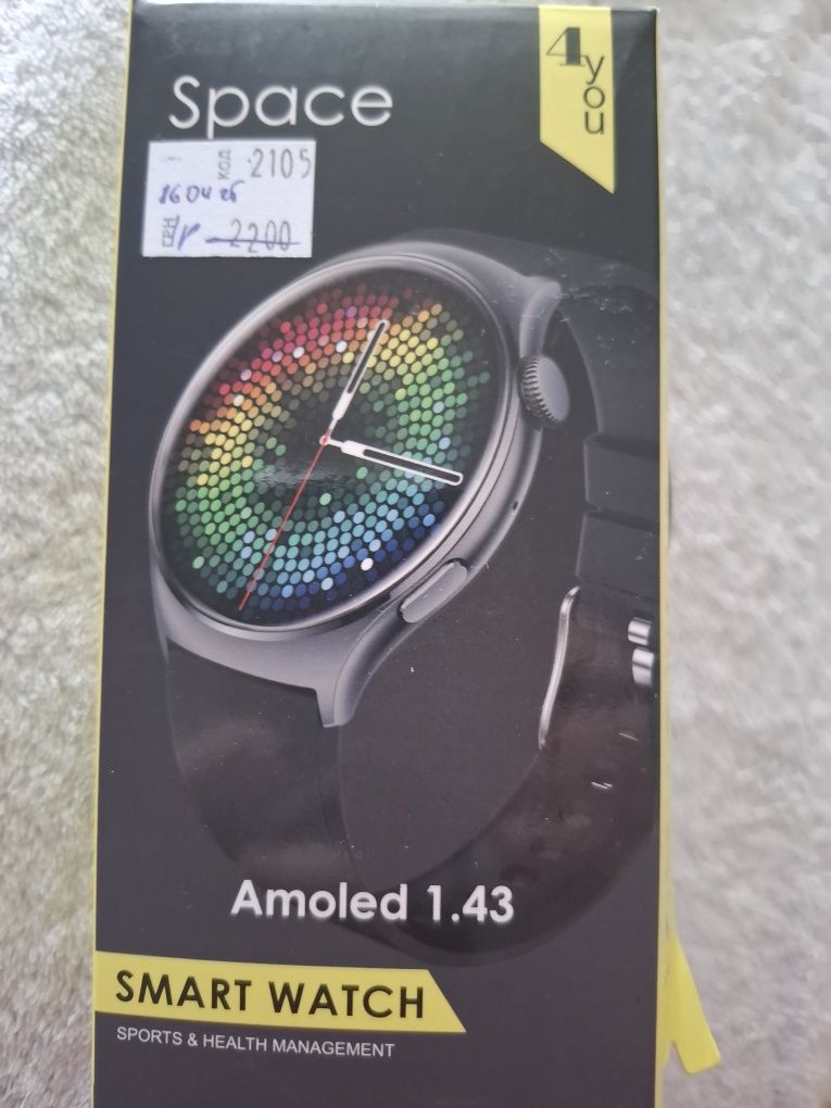 Smart warch 4you space amoled 1.43