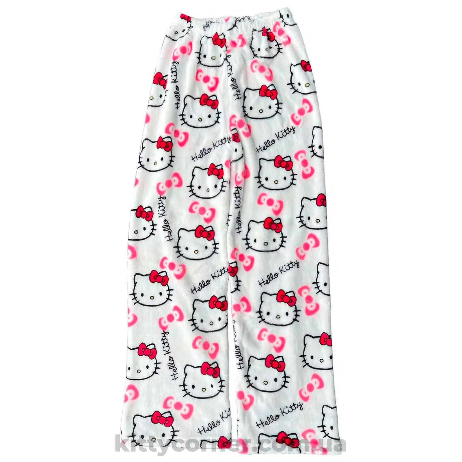 Чоловічі плюшеві штани/штани Hello Kitty/хелоу кітті штани в зал