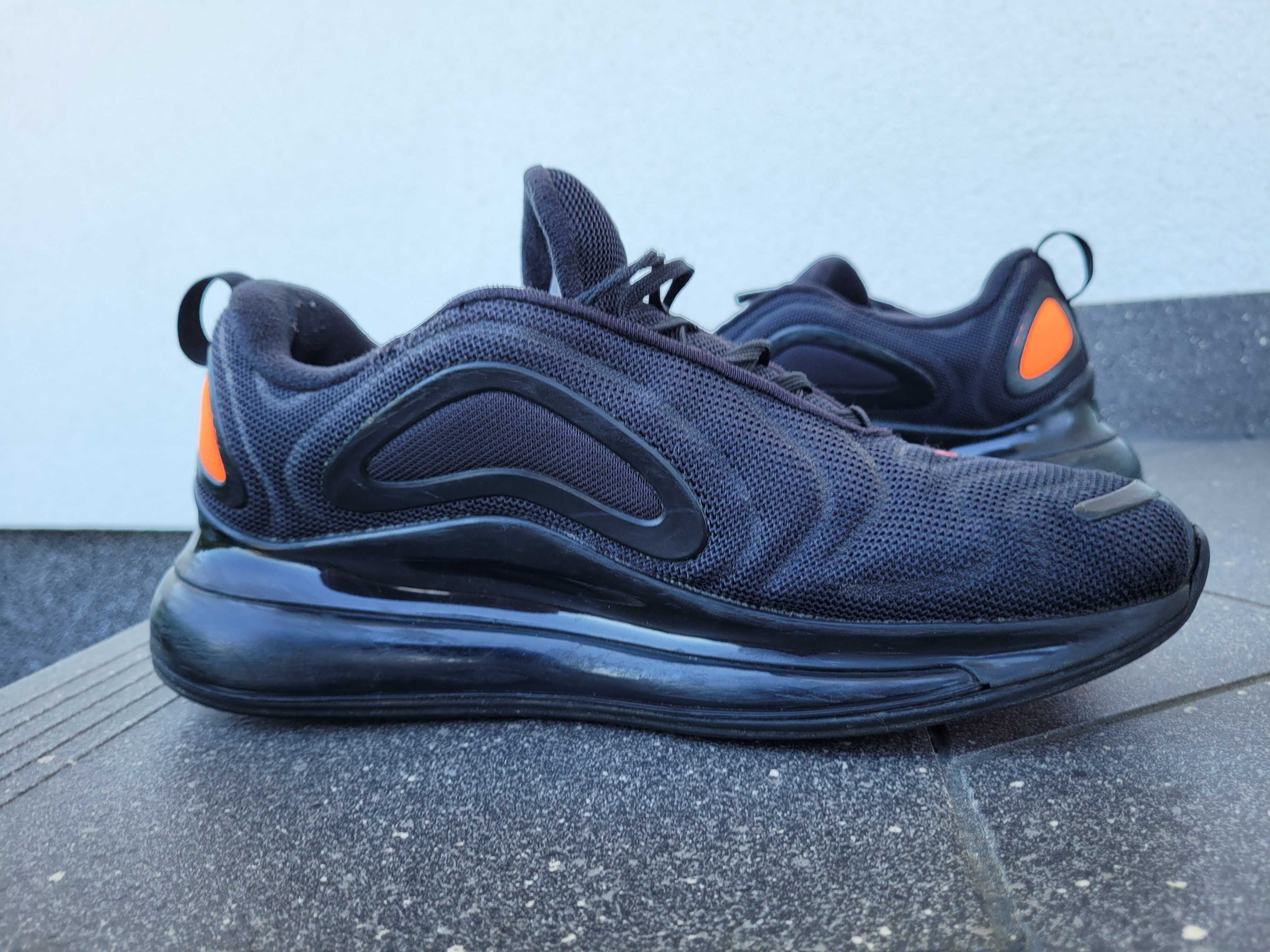 Nike air max 720 czarno czerwone 100% original